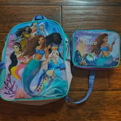 Girls Backpack +Lunch Bag