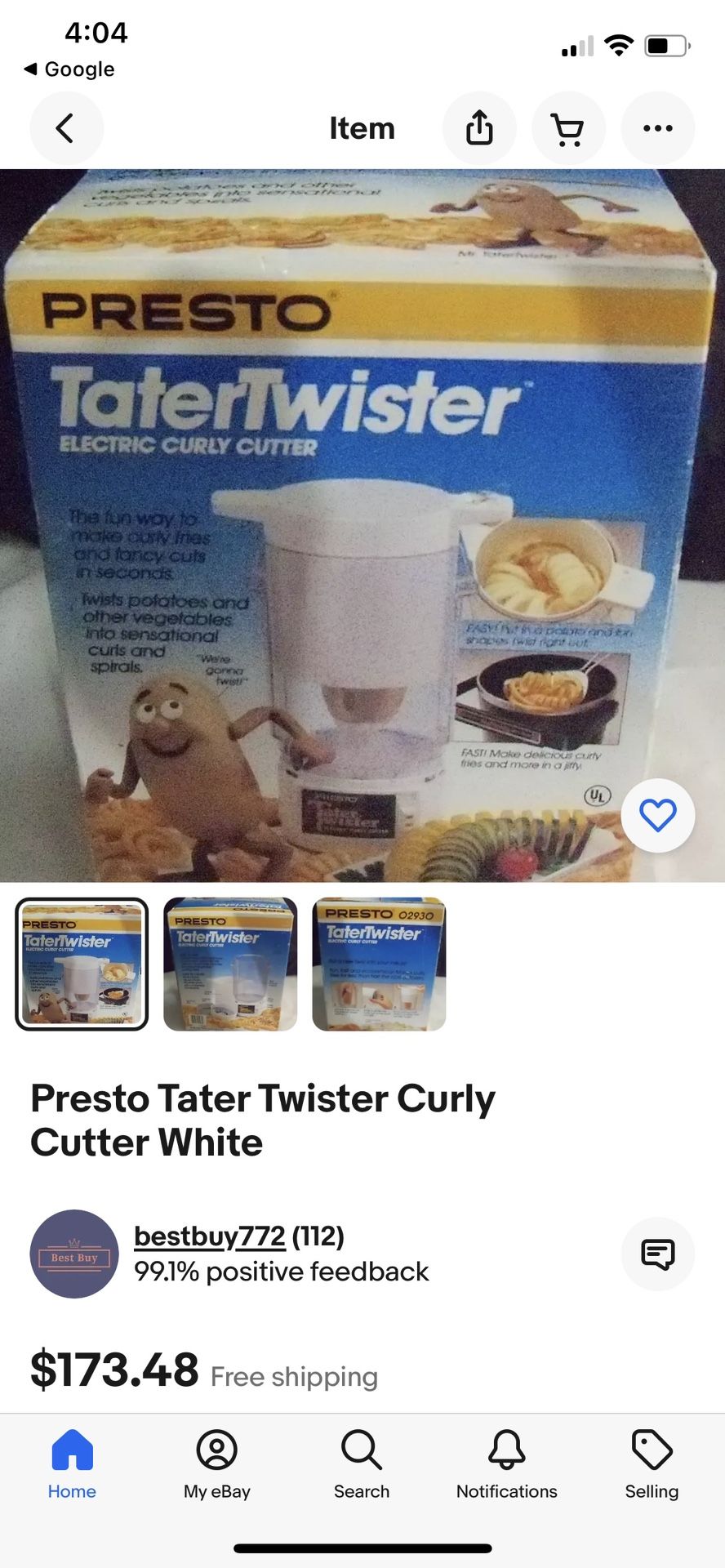 Presto, tater twister, curly cutter