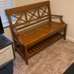 Ethan Allen Hall Bench