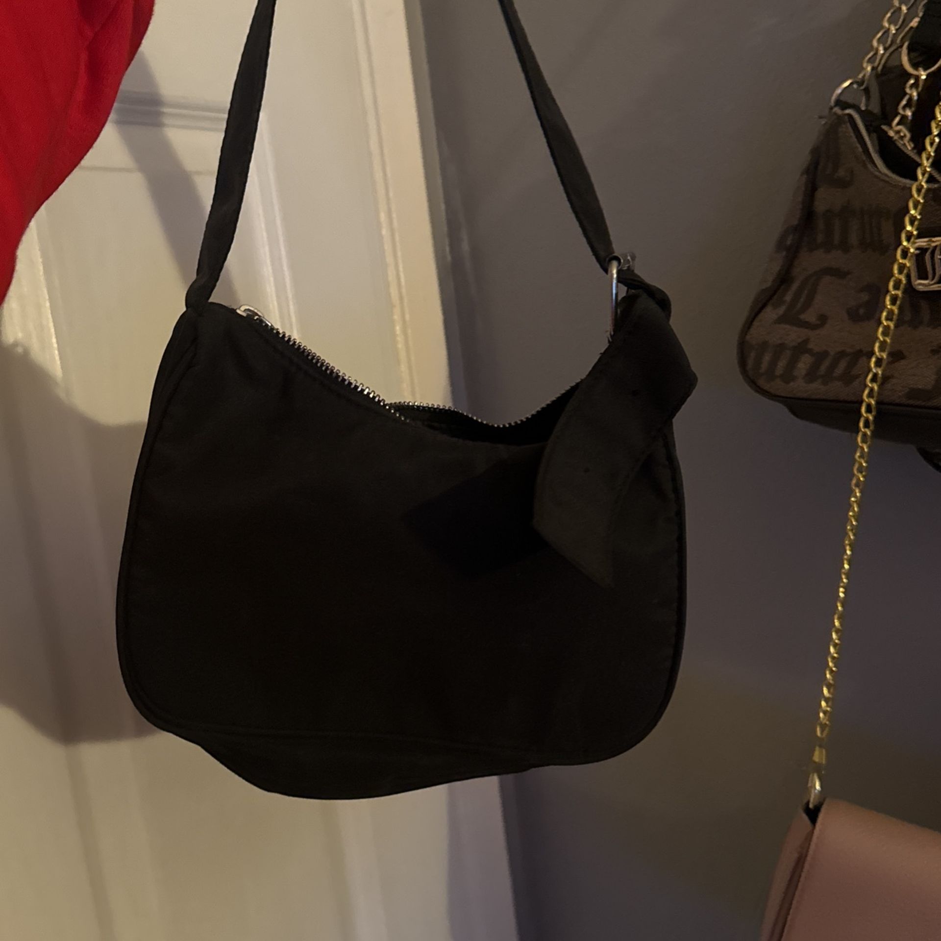 Mini Black Shoulder Bag