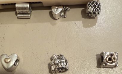 Pandora Sterling Silver Charms