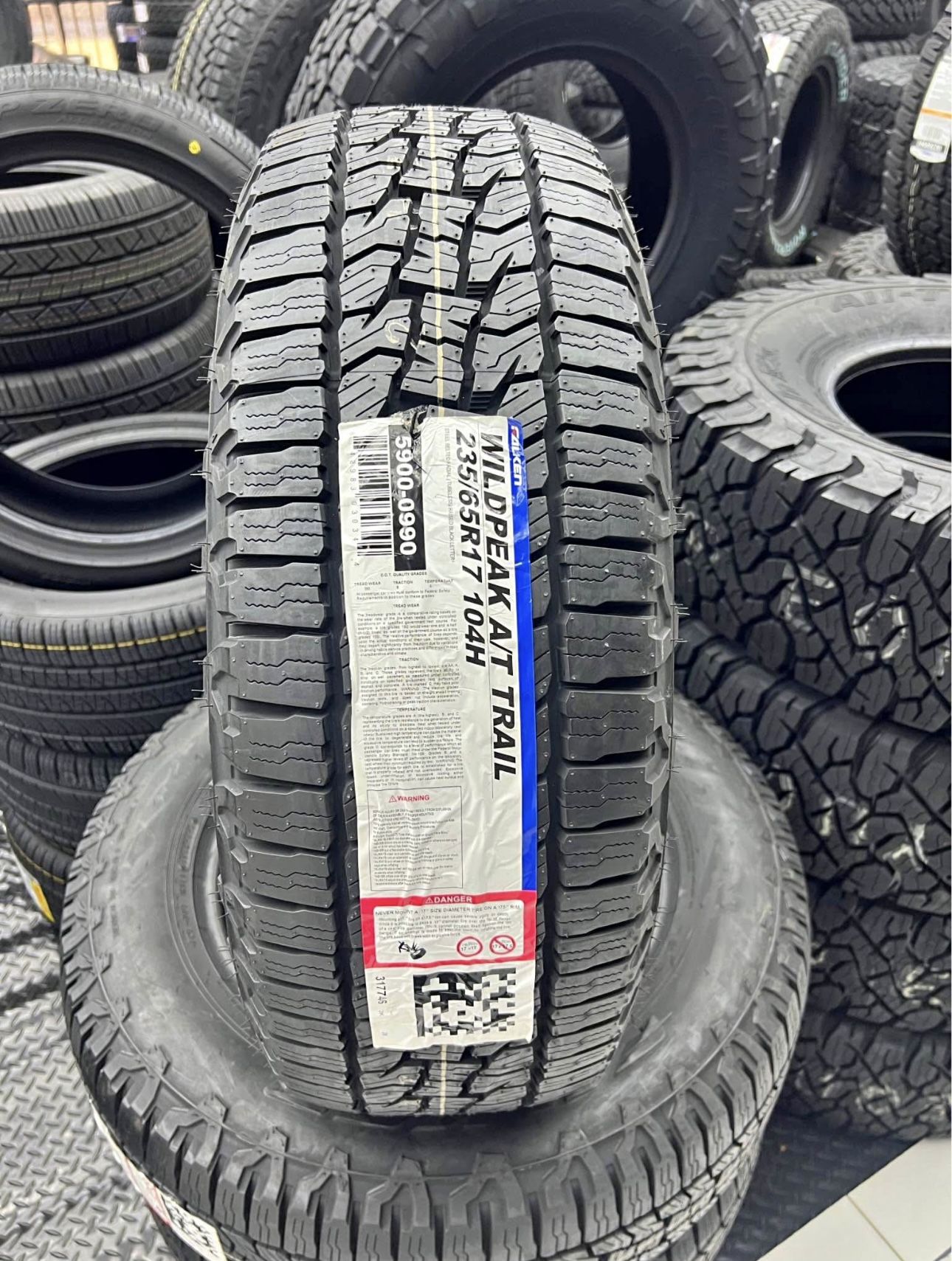 New Tires 235/65R17 Falken Wildpeak AT Trail In Stock For Sale, WE FINANCE