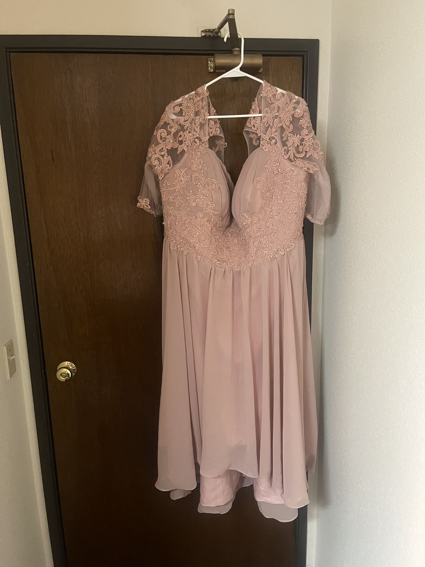 Formal Blush Dress