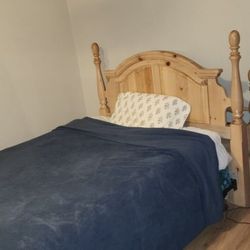 Dresser and bed