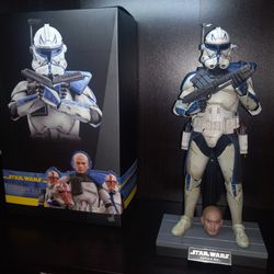 Hot Toys Captain Rex  And Ahsoka  For Sale Or Trade 