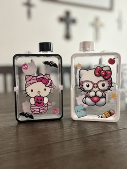 Hello Kitty Plastic Flask