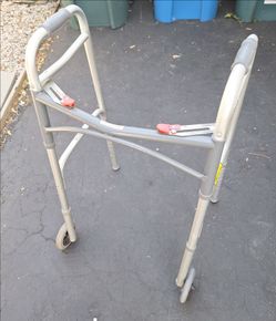 Walker aluminum foldable walker