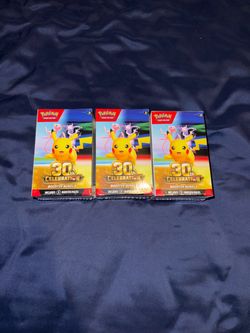 Pokemon 30th celebration booster bundle