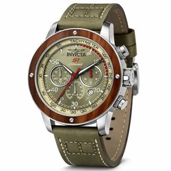 Invicta S1 Rally Trackmaster Men's Watch - 49mm, Olive Green