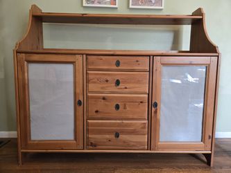 Cabinet With Shelves And Drawers