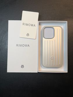 RIMOWA iPhone 16 PRO Aluminum Silver Case
