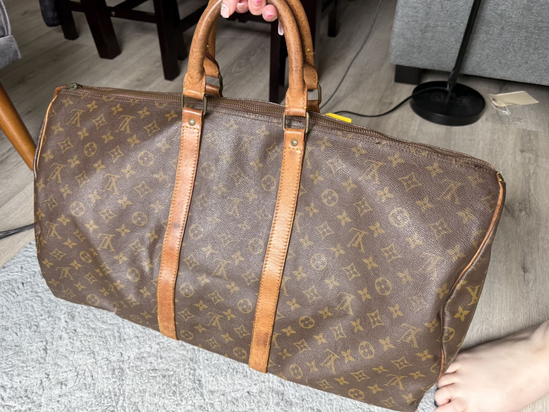 Louis Vuitton Monogram Keepall 55
