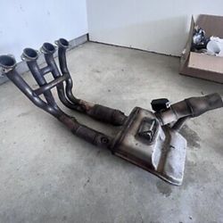 2020+ S1000RR GENUINE BMW HEADERS WITH CATALYTIC CONVERTER