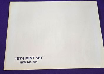 USPS 1974 SOUVENIR MINT SET - 1974 - SEALED