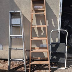 3 ladders, 6', 5 and 2
