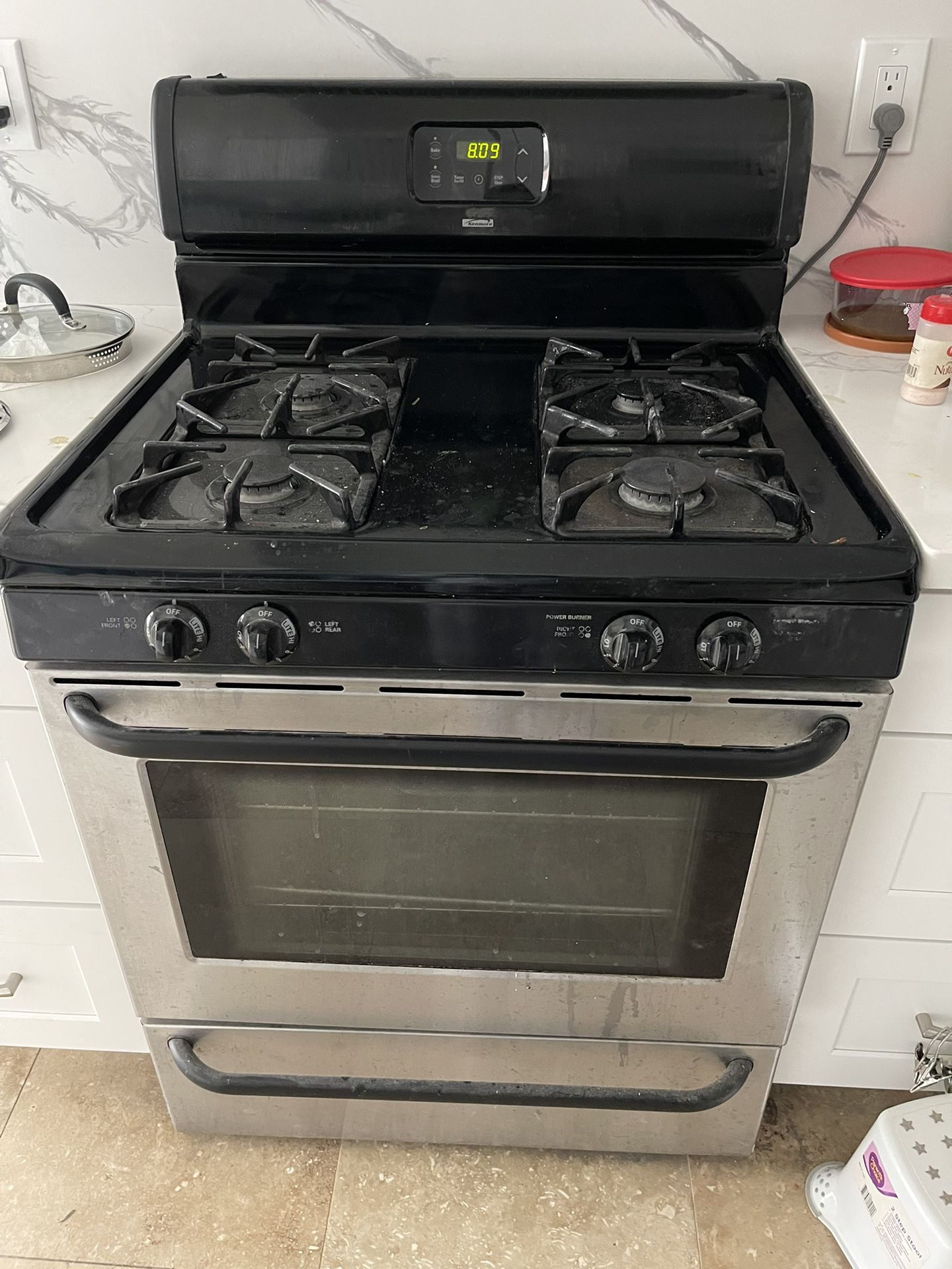 30 In Kenmore Frigidaire Gas Stove Range Works Perfectly 