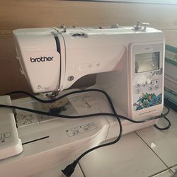 Brother Embroidery Machine And accessories 