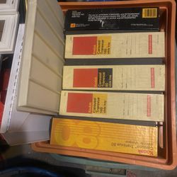 5 Kodak Carousel Slide Trays 80 And 140s