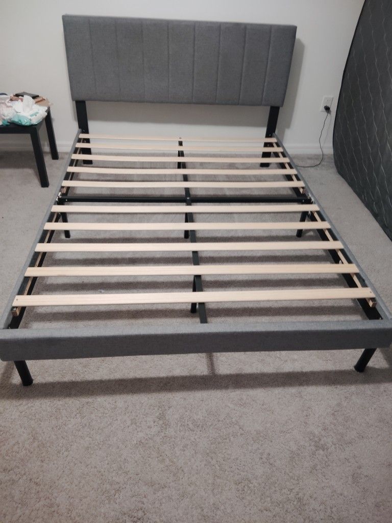 Grey Bed Frame