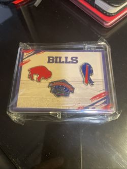 Buffalo Bills Highmark Stadium Exclusive Pin Set Clubs Giveaway New In Case Rare