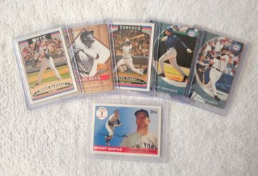 Assorted Baseball And Football Sports Trading Cards!