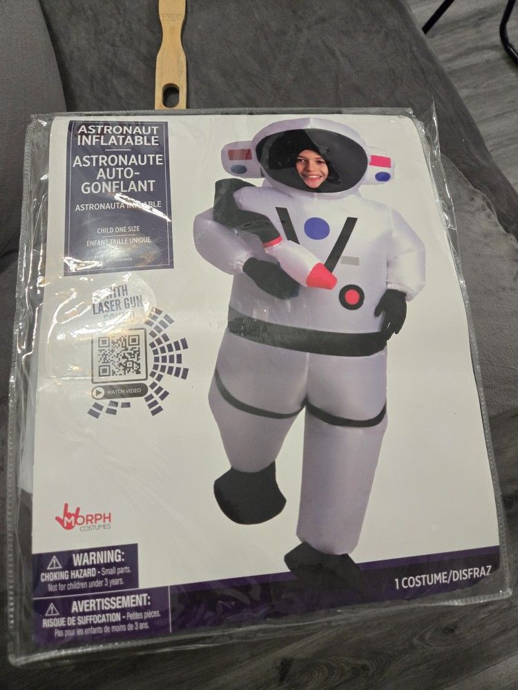 Morph Inflatable Jet Pack Astronaut Halloween Costume For Kids