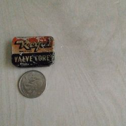 Small Vintage Regal Valve Core Tin-Antique