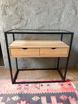 Console table with drawers