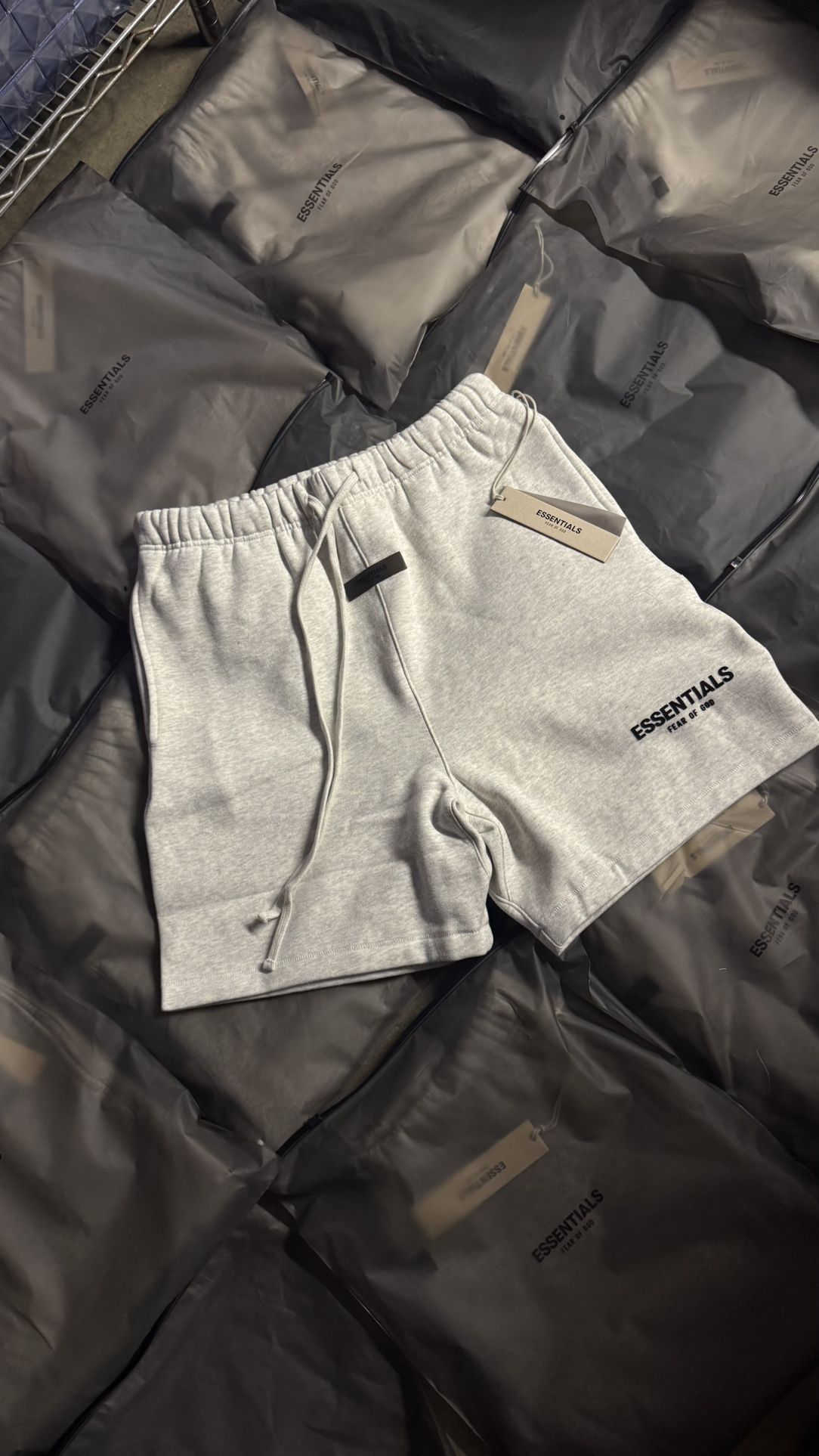 Light Oatmeal Essential Shorts