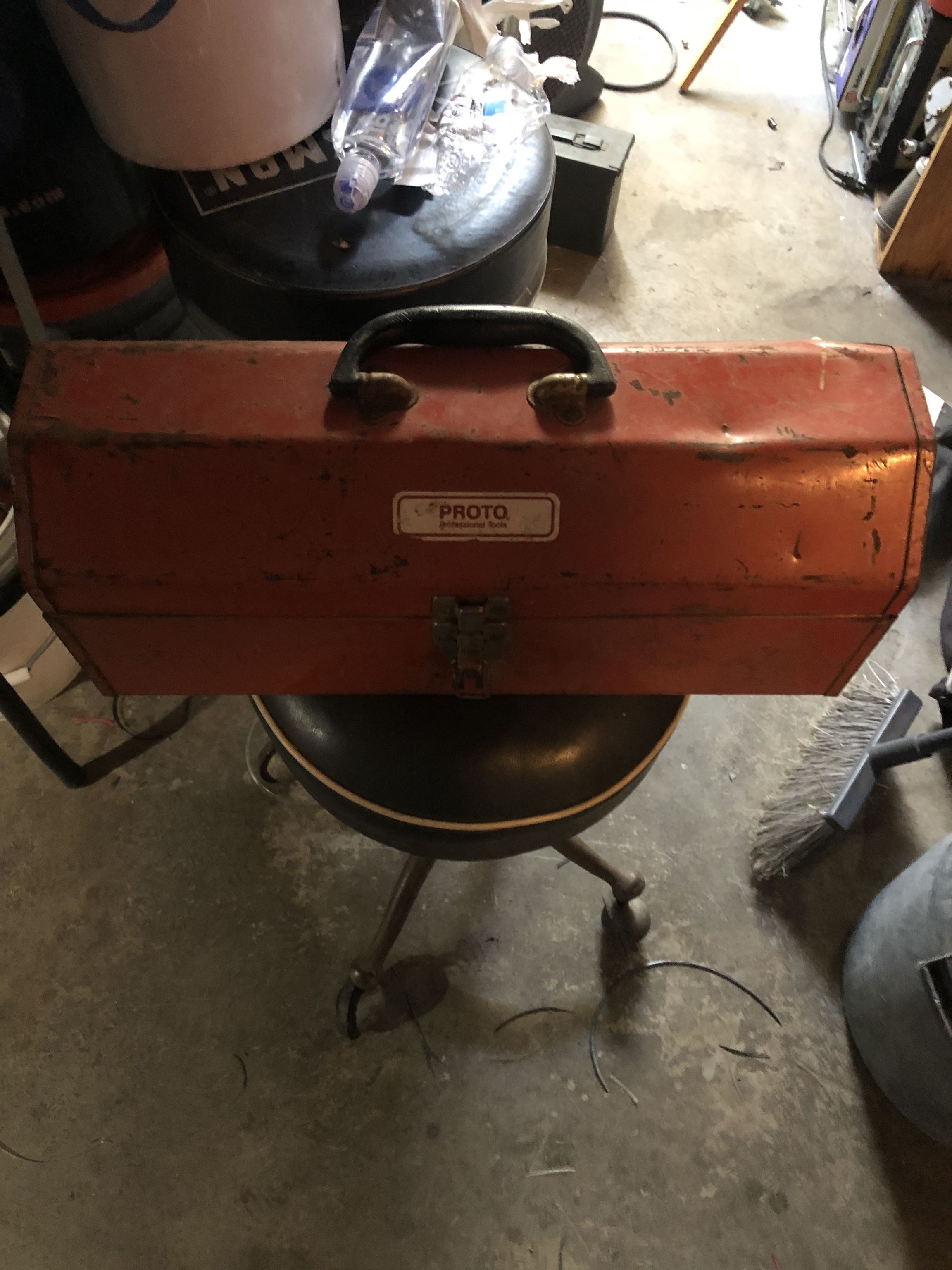 Proto Tool Box With 99% Proto Sockets And Wrenches A Few Plomb Tools.