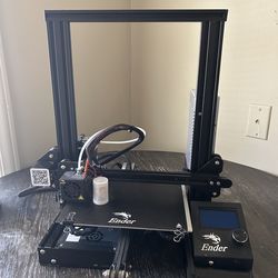 Ender 3D Printer – Needs Power Cord – $120
