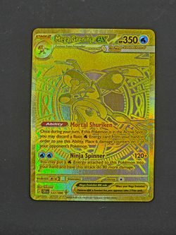 Chaos rising greninja ex gold