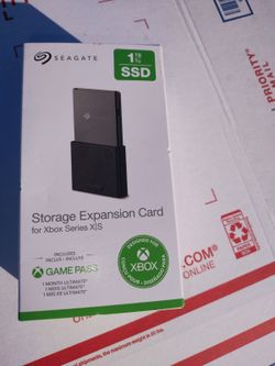 XBOX GAMMER EXPANSION PACK 1 TB OF MASSIVE STORAGE