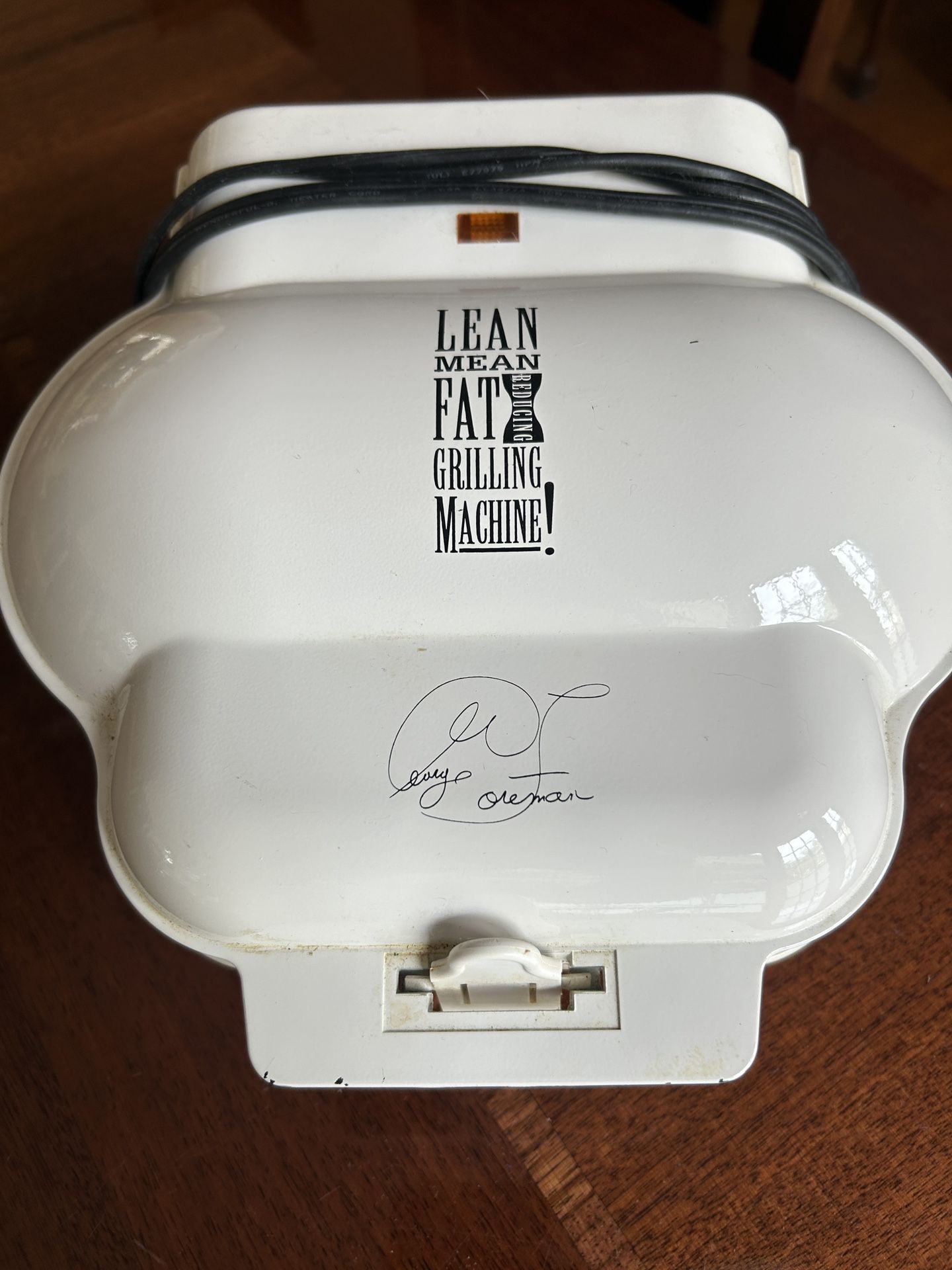 George Foreman grilling machine white model GR10WHT