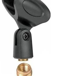 Universal Microphone Clip - Audio, Mics, DJs, Sound, Miami, Studio, Stage, Recording 