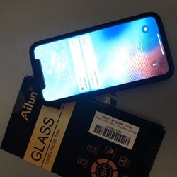 iPhone X (TEN) w/ case
