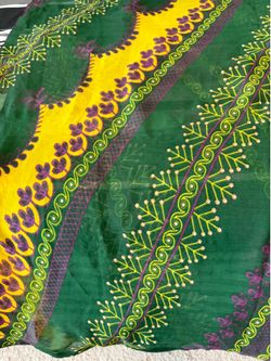 Women Chafoon printed Dopata big size.