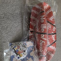 Basket Ball New With Supreme Sticker