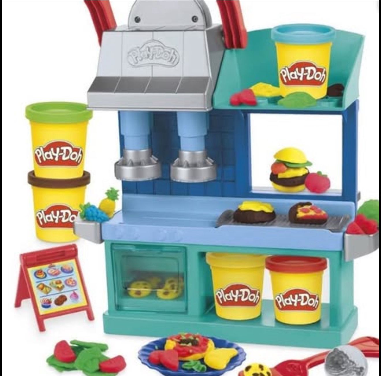 Play-Doh Kitchen Creations Busy Chef's Restaurant Playset