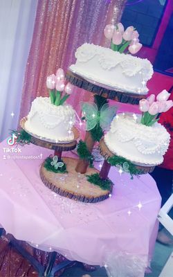 Wedding Wood Stand/ Cupcake Stand/ Cake Stand