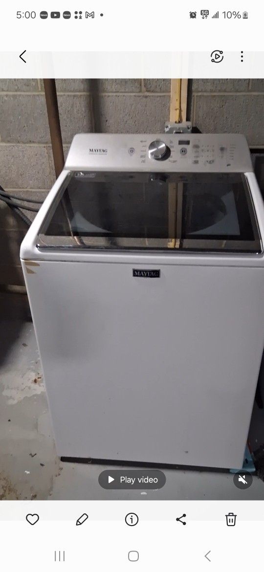Washer And Dryer