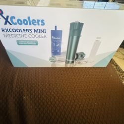 NEW NEVER OPEN RXCOOLERS MINI MEDECINE COOLER REGULAR PRICE $90 Plus TAX 