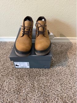 ECCO Grainer M Men's Nubuck Leather Boots - Camel - Size US 10-10.5 / EU 44 - Worn Once!