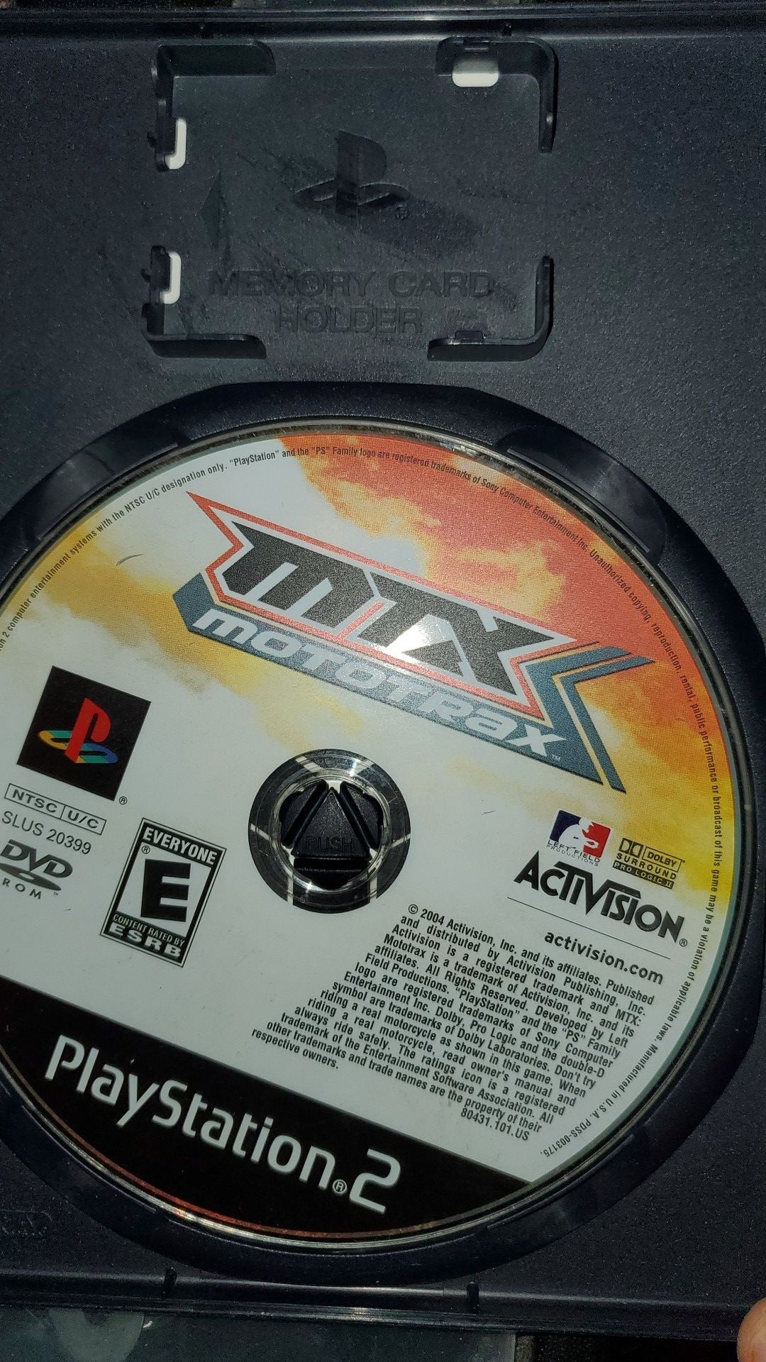 MTX Mototrax Playstation 2