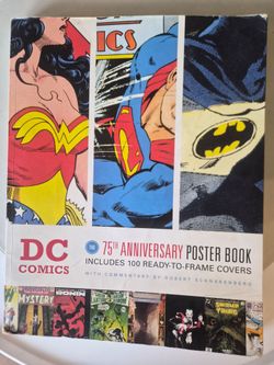 DC Comics The 75th Anniversary Poster Book ✨️