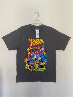 New with Tags Marvel Studios: X-Men ‘97 Graphic Gray T-Shirt Mens Size Large 100% Cotton