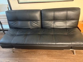 Leather sofa from costco