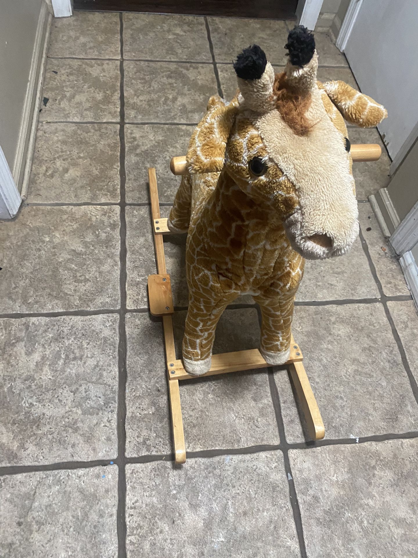 Riding Rocking Giraffe