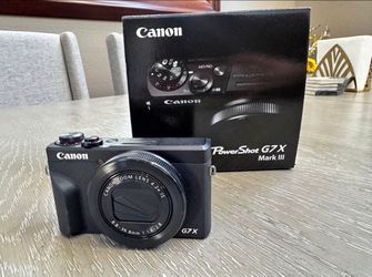 Canon PowerShot G7X Mark III