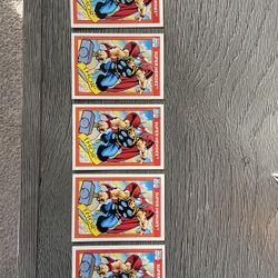 1990 Thor Marvel Card